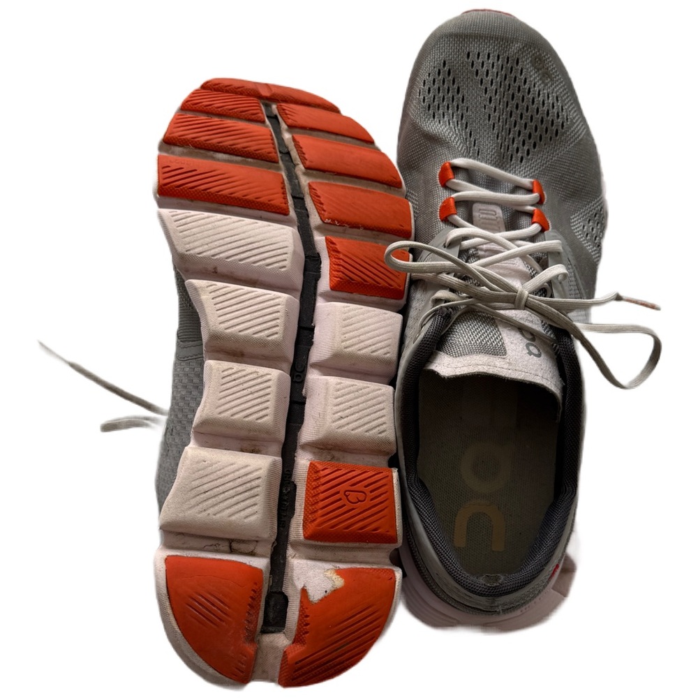 On Running Cloud Men’s Gray Athletic Sneakers – Size 10 - Picture 6 of 7